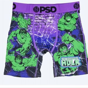 PSD The Incredible Hulk Comic Poses Boxer Briefs